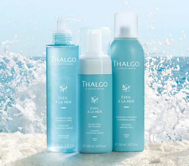 Thalgo Eveil à la Mer : une gamme de démaquillants revitalisants pour démaquiller et nettoyer sa peau en douceur.