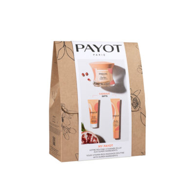 Payot : My Payot Ritual Set. La routine parfait pour réveiller l'éclat et illuminer le teint. Ce coffret est composé de la Crème Glow, du soin teinté CC Glow et du Masque Sleep and Glow.