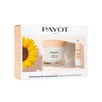 Payot Crème N°2 Set - un coffret composé de la crème cachemire et du stick lèvres. La routine adoucissante pour les peaux sensibles.