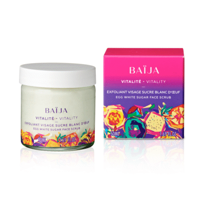 Exfoliant Visage Sucre Blanc d'Œuf